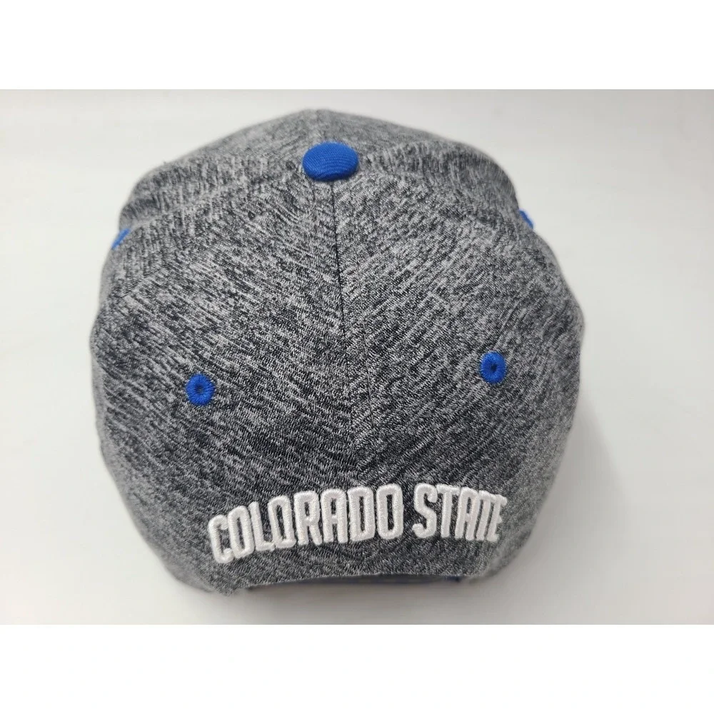 Colorado State‎ University Rams State Flag Zephyr Snapback Hat Cap NCAA Heather